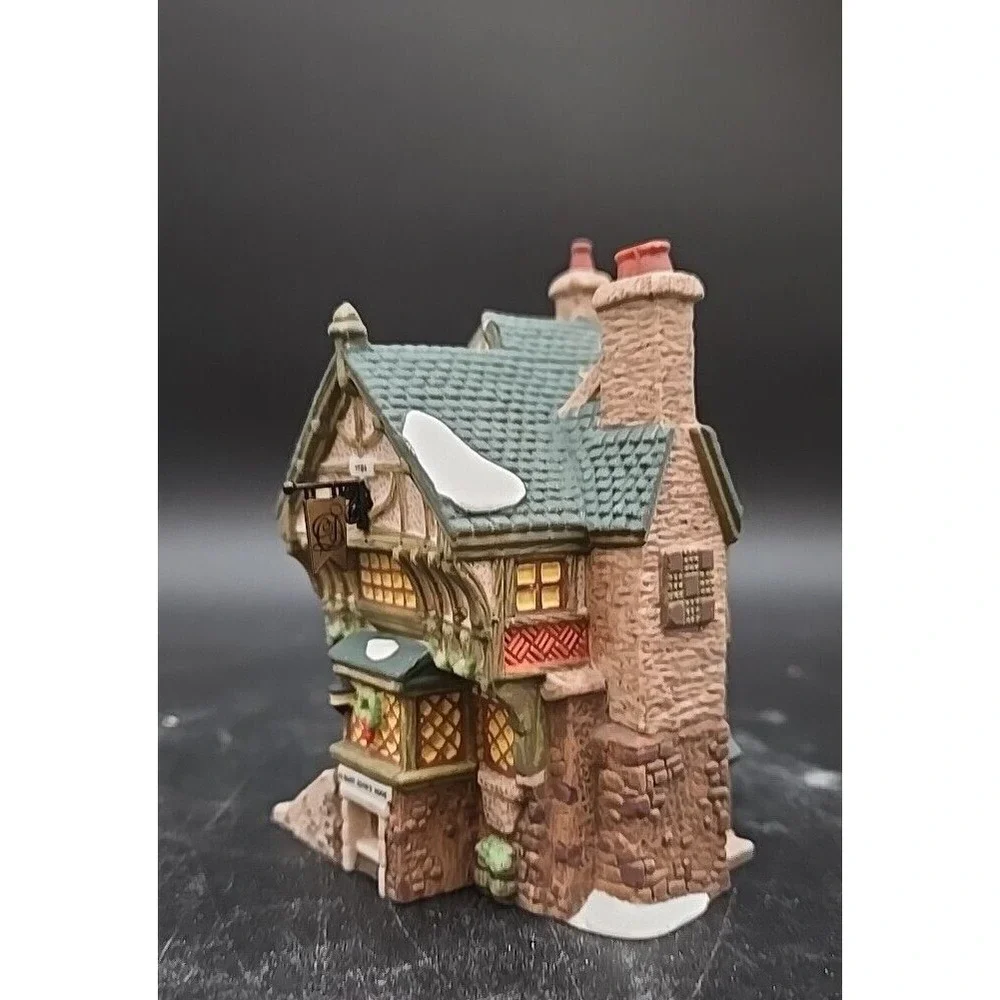 Dept 56 The Pied Bull Inn Ornament Dickens Village 1993 Collectors Edition Boxed